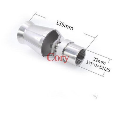 1 ΤΕΜ. Ακροφύσιο κεριού πύργος τοπίου πισίνας από ορείχαλκο/ανοξείδωτο ατσάλι Ακροφύσιο κέδρου 1/2" 3/4" 1" 1,2" 1,5" 2"