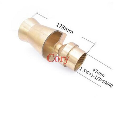 1 ΤΕΜ. Ακροφύσιο κεριού πύργος τοπίου πισίνας από ορείχαλκο/ανοξείδωτο ατσάλι Ακροφύσιο κέδρου 1/2" 3/4" 1" 1,2" 1,5" 2"