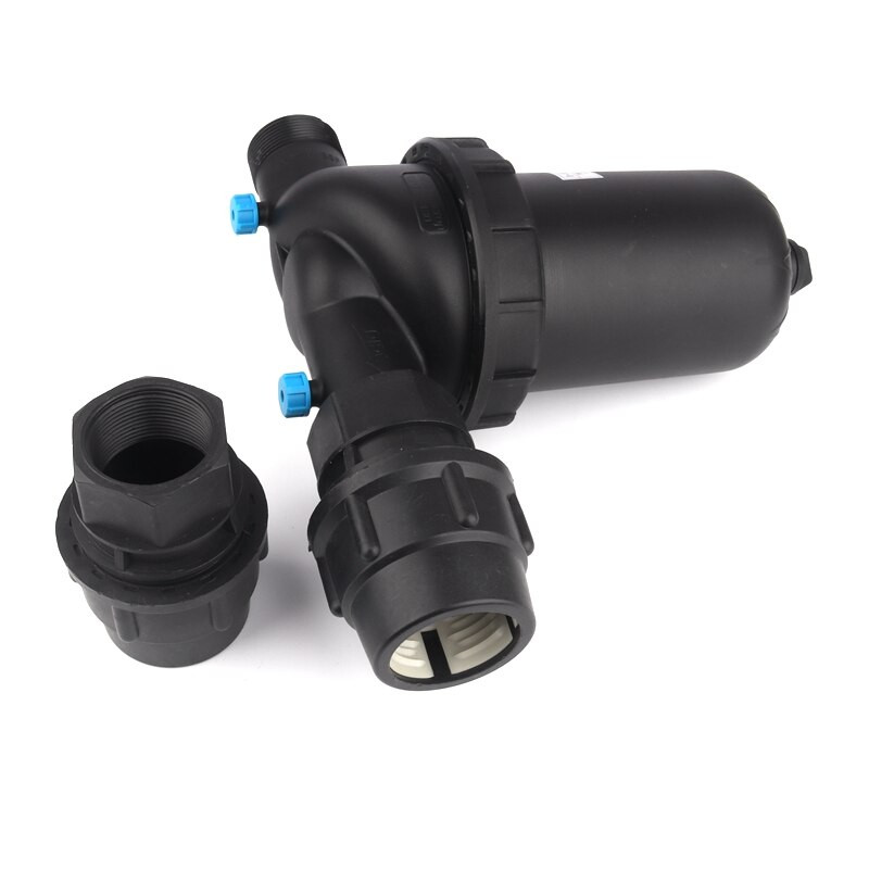 1,5 2 ιντσών (50 63 mm) 120 Mesh 130 Micron T Τύπος διχτυωτό φίλτρο οθόνης Γεωργικό στάγδην άρδευση Προσαρμογέας αντλίας νερού δεξαμενής ενυδρείου