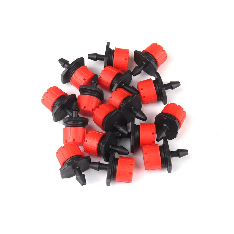 30 Σετ Ακροφύσιο 8 οπών με Σύνδεσμοι σύνδεσης Tee Drip 4/7mm Εξοπλισμός ψύξης Εγκαταστάσεις Κιτ άρδευσης με σταγόνες