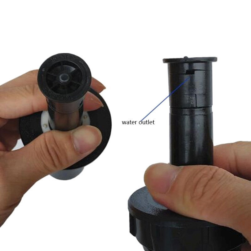 1 τμχ Ρυθμιζόμενο 25~360 Μοίρες 1/2 ίντσας Εσωτερικό νήμα με ελατήριο Αναδυόμενοι ψεκαστήρες Ακροφύσια ποτίσματος γκαζόν κήπου