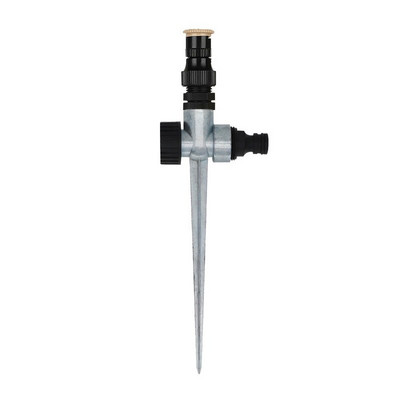 360-градусов регулируем воден спринклер за трева, двор за поливане на спринклерна глава, регулируема дюза за разпръскване на градината