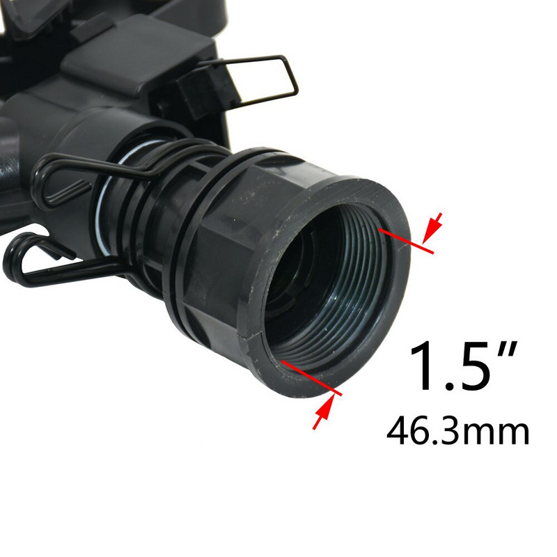 1,5-инчов регулируем въртящ се спринклерен пистолет с вътрешна резба Градинско земеделие Дюзи за поливане на тревни площи