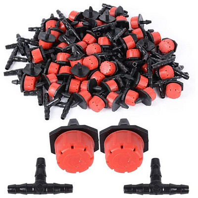 200 reguliuojamų laistymo lašintuvų su lašelinio laistymo rinkiniu sodo laistymo įrangai