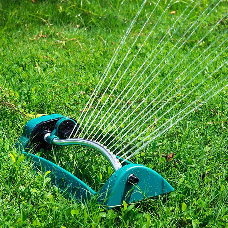 15 caurumu Regulējams sakausējums laistīšanas sprinkleris dzesēšanas smidzinātājs Oscilācijas oscilators zāliena dārza pagalma apūdeņošanas sistēma