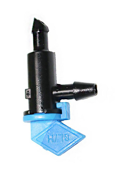 200 бр. 4L-8L / H Градинско напояване Капкомер Инструменти за напояване 4/7 mm маркуч Монтаж с шипове Компонентите на спринклерния шунт могат да се перат