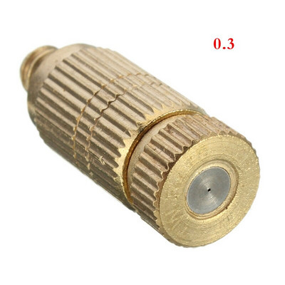 0,1-0,4 mm Visokotlačna pločasta mlaznica Zamagljivanje Intarzirana mlaznica od nehrđajućeg čelika 3/16 Priključak Komplet prskalica za navodnjavanje vodom