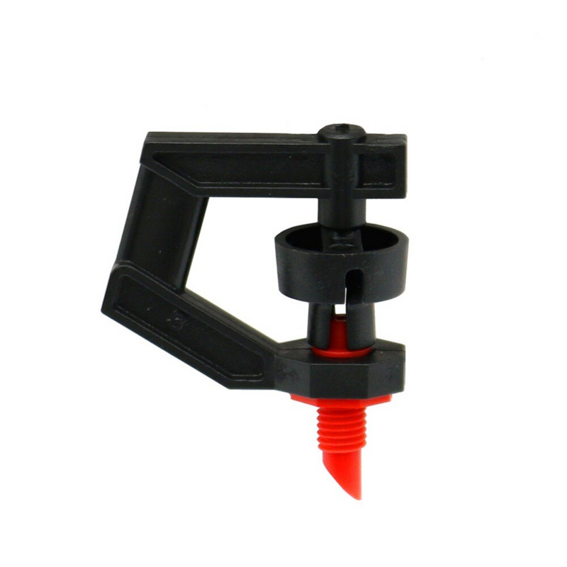 Въртящ се на 360 ъгъл микроразпръсквач с 4 mm винтова връзка разпръсквач за напояване на градински овощни дървета 200 бр.