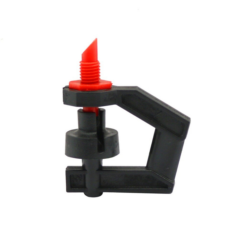 Въртящ се на 360 ъгъл микроразпръсквач с 4 mm винтова връзка разпръсквач за напояване на градински овощни дървета 200 бр.