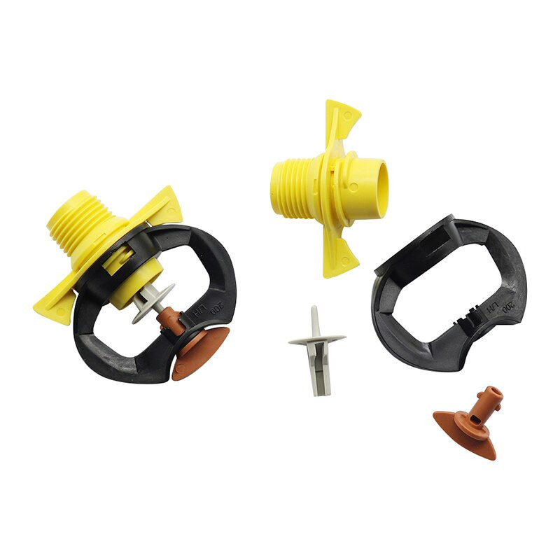 1/2" Rotācijas iekarināmā miglas sprausla lauksaimniecība siltumnīcas sprinkleru laistīšana 360 grādu dārza laistīšana 40 gab.