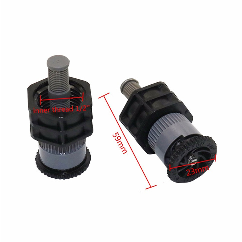Градинска пръскачка Разпръскваща центрофуга Регулируема градинска пръскачка за поливане на селскостопанска дюза за мъгла 1/2" вътрешна резба 20 бр.