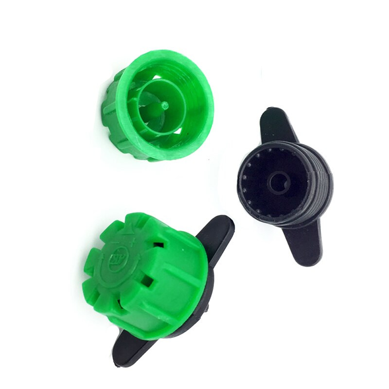 Спринклер за зелена градина с 8 дупки с капкомер за напояване на градината Селскостопански фитинг за поливане 200 бр.