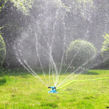 360-градусова автоматична въртяща се градинска водна система за пръскачки Домашни водоспестяващи тревни площи Въртящи се пръскачки Инструменти за градинско напояване