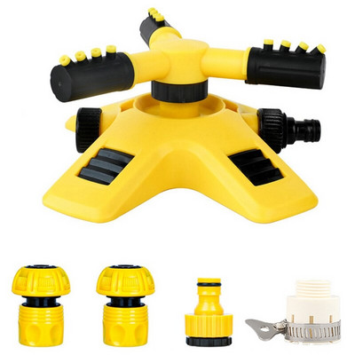 Спринклер за градински тревни площи 360-градусов автоматичен въртящ се спринклерен накрайник Комплект въртящи се спринклери за напояване на детска стая