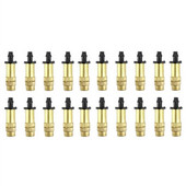 20 τμχ Πότισμα κήπου Πότισμα Ψύξη Ψεκαστήρες Ψεκαστήρες Ρυθμιζόμενος ορειχάλκινος ομίχλης Σύνδεση λεπτής ομίχλης 4/7