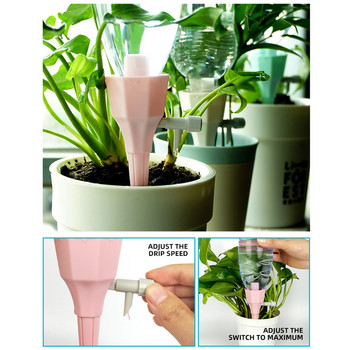 Συσκευές ποτίσματος φυτών Βαλβίδα ABS 6τμχ Universal Garden Indoor Control A αργής απελευθέρωσης σε εξωτερικό χώρο
