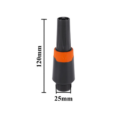 Ρυθμιζόμενο ακροφύσιο ψεκασμού πιστολιού νερού κήπου Sprinkler Ρυθμιζόμενο πιστόλι νερού Σωλήνας ποτίσματος κήπου Πότισμα Κήπου Σύνδεσμος γρήγορης σύνδεσης