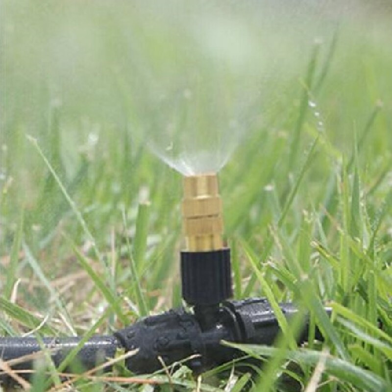 25 kom/lot Bakrena rotacijska mlaznica za podešavanje raspršivača Automatsko navodnjavanje Poljoprivredni travnjak Navodnjavanje vrta Prskalica Ovlaživanje