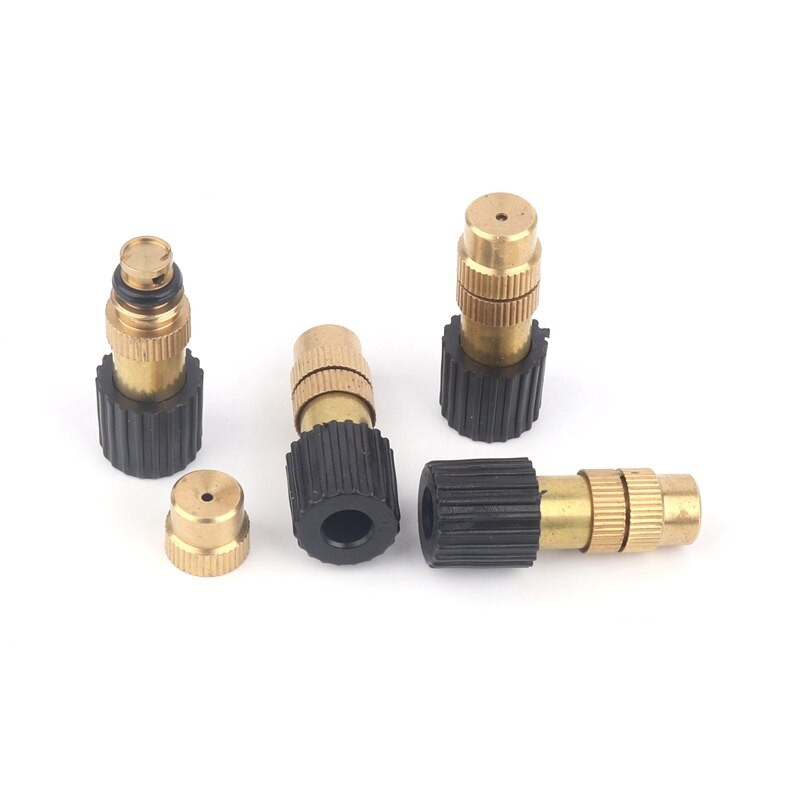 25 kom/lot Bakrena rotacijska mlaznica za podešavanje raspršivača Automatsko navodnjavanje Poljoprivredni travnjak Navodnjavanje vrta Prskalica Ovlaživanje