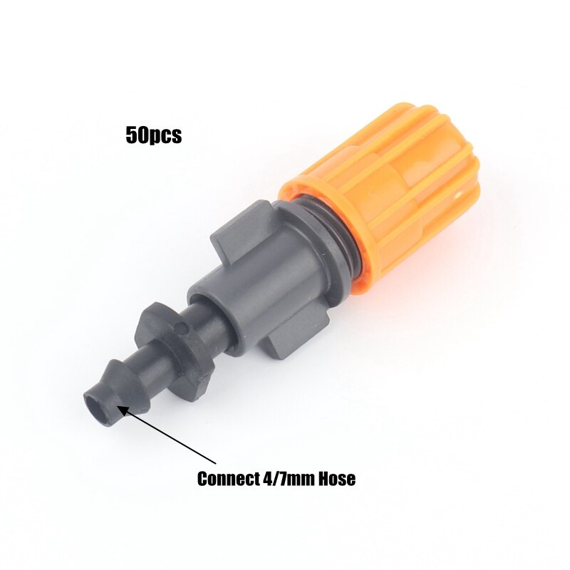 50 kom/lot Nova podesiva mlaznica za raspršivanje Obitelj Balkon Poljoprivreda Vrt Usjevi Cvijeće Biljke Navodnjavanje travnjaka Malo odijelo