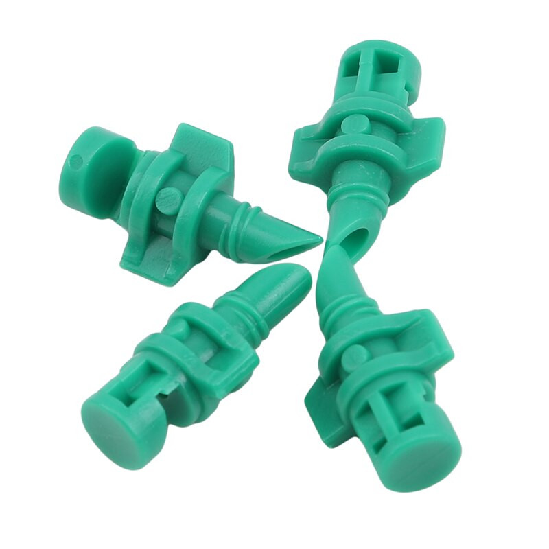 50 бр. Разпръскваща дюза за поливане на градина Просто пречупване Свързване за напояване Капкомер Градински пръскачки Конектор за вода
