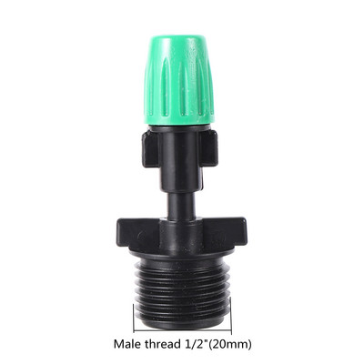 100 gab. Zaļās miglošanas izsmidzināšanas sprausla, siltumnīcas dzesēšana, mitrināšana dārza apūdeņošanas smidzinātājs dārza piederumi