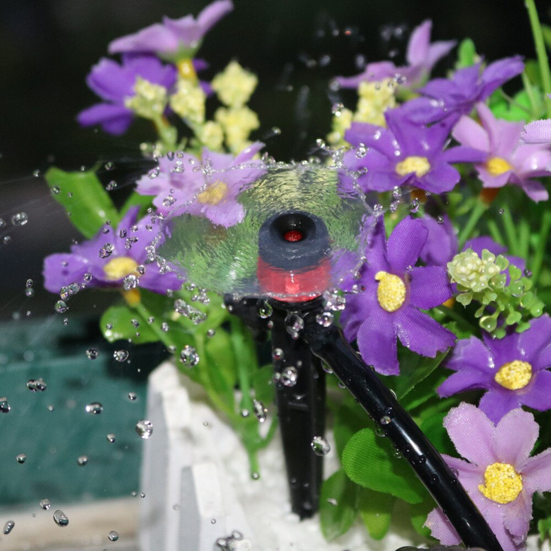 200 gab. Regulējami 360 grādos izkliedējošie Yongquan laistīšanas smidzinātāji 13 cm vispusīgi dārza lauksaimniecības laistīšanas pilinātāji