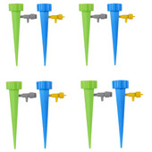 50 gab. Automātiskā pilienveida apūdeņošanas sistēma, pašlaistīšanas smaile augiem, puķu siltumnīcas dārzs, regulējams automātiskais ūdens pilinātājs