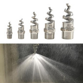 3/8" 1/2" 3/4"1/4" 1" Muški navoj Puni konus Spiralna čelična spiralna mlaznica za zalijevanje od nehrđajućeg čelika 1 KOM