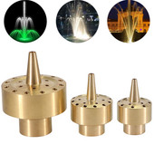 1/2`` 3/4`` 1`` sieviešu vītne Misiņa strūklakas sprauslas Uguņošanas ierīces veids Strūklaka Dārzs Ainava Ziedu smidzināšanas dīķa smidzinātāja galva