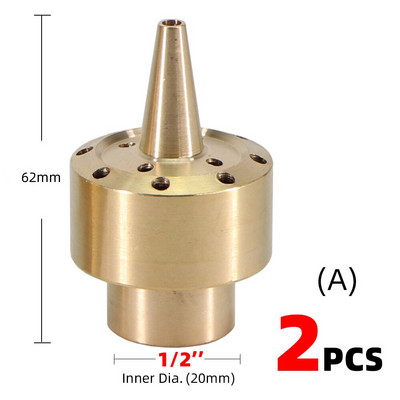 1/2`` 3/4`` 1`` sieviešu vītne Misiņa strūklakas sprauslas Uguņošanas ierīces veids Strūklaka Dārzs Ainava Ziedu smidzināšanas dīķa smidzinātāja galva