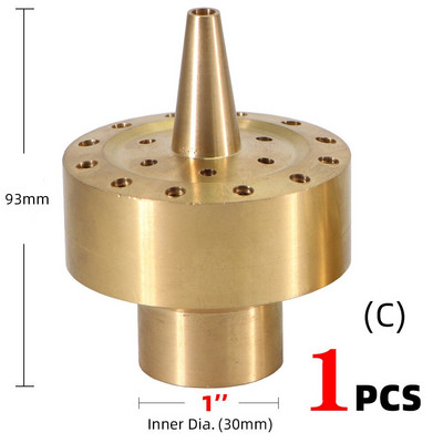 1/2`` 3/4`` 1`` sieviešu vītne Misiņa strūklakas sprauslas Uguņošanas ierīces veids Strūklaka Dārzs Ainava Ziedu smidzināšanas dīķa smidzinātāja galva