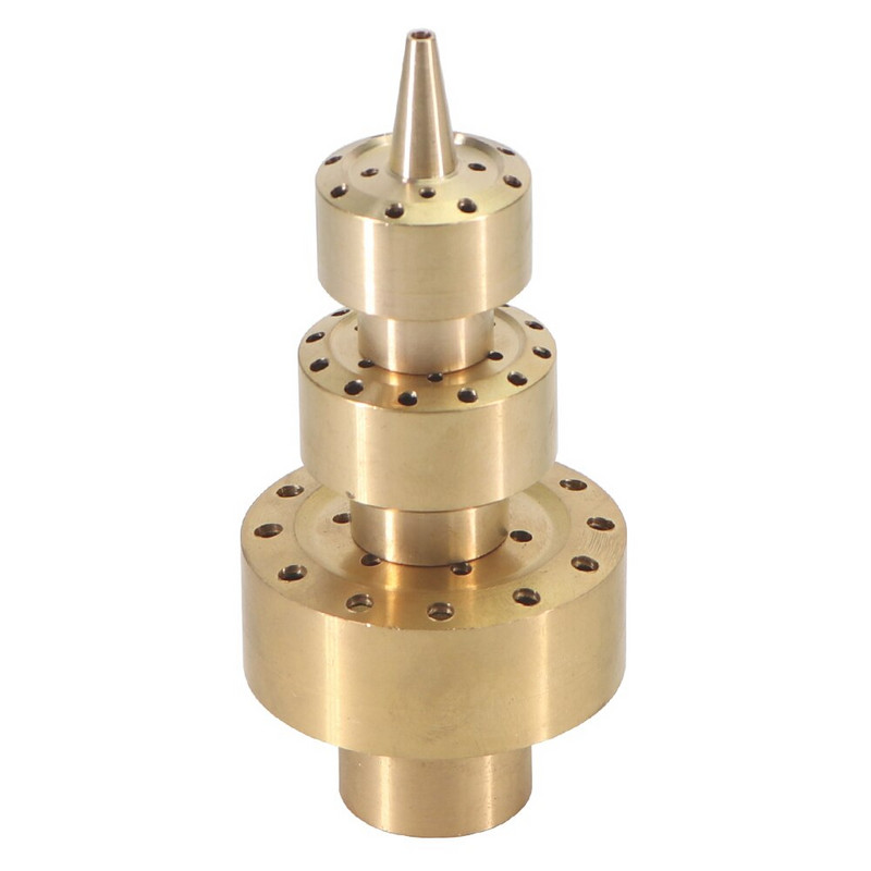 1/2`` 3/4`` 1`` sieviešu vītne Misiņa strūklakas sprauslas Uguņošanas ierīces veids Strūklaka Dārzs Ainava Ziedu smidzināšanas dīķa smidzinātāja galva