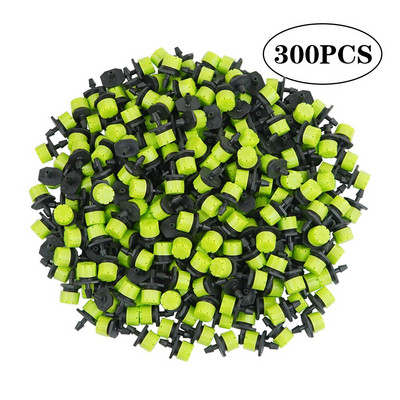 50-800 ΤΕΜ. Ρυθμιζόμενα ακροφύσια κήπου Πότισμα με σταγόνες Πότισμα 1/4`` Anti-Brazing Dripper Emitter Παρτέρια φυτικά