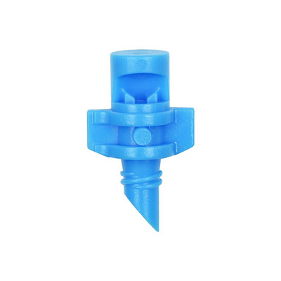 20 gab. 90/180/360 grādu miglošanas sprauslas uz 10,7 cm kāta 1/4 collas dārza apūdeņošanas laistīšanas smidzinātāji lauksaimniecības saimniecībai