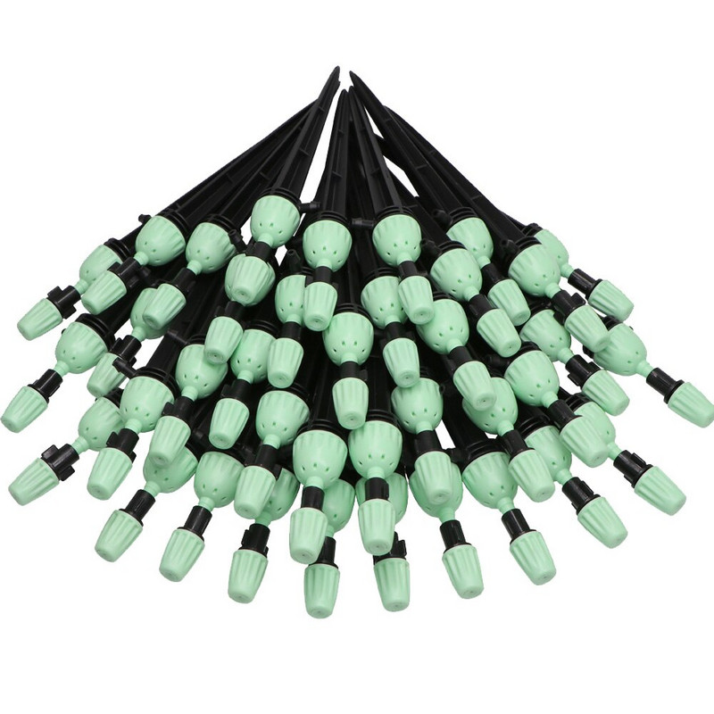 RBCFHl 20-100 gab. Regulējams 2-IN-1 dārza laistīšanas smidzinātājs ar miglas sprauslas apūdeņošanas smidzinātāju augiem siltumnīcā