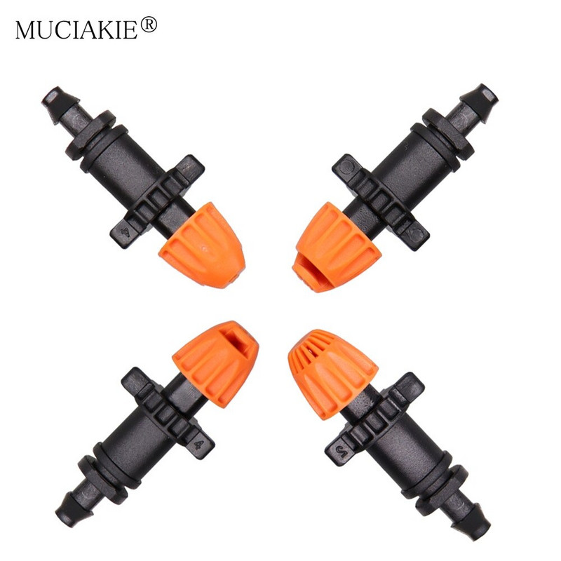 90/180/360/Strip Degree Refraction Ακροφύσια Ψεκαστήρα Garden IrrigationSprinklers Angles Προαιρετικά φυτά Ακροφύσιο ποτίσματος 1/4'' Barb