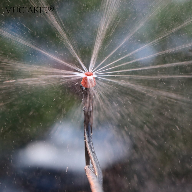 90/180/360/Strip Degree Refraction Ακροφύσια Ψεκαστήρα Garden IrrigationSprinklers Angles Προαιρετικά φυτά Ακροφύσιο ποτίσματος 1/4'' Barb