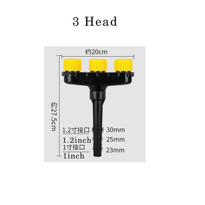 Σπίτι Κήπος Χλοοτάπητα Ψεκαστήρες νερού Γεωργία Ατμοποιητής Ακροφύσια Φάρμας Λαχανικά Πότισμα Σπρέι Ρυθμιζόμενο ακροφύσιο