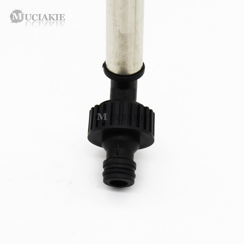 MUCIAKIE 1PC nerūsējošā tērauda statīva trieciensmidzinātājs, regulējams statīvs, kas ideāli piemērots nevienmērīgai dārza laistīšanas apūdeņošanai