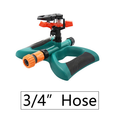 Ρυθμιζόμενος ψεκαστήρας γκαζόν κήπου με υποστήριξη ακροφυσίων Περιστρεφόμενος ψεκαστήρας Rocker ακροφύσια άρδευσης Πότισμα 1/2" 3/4" σωλήνας 1 ΤΕΜ.