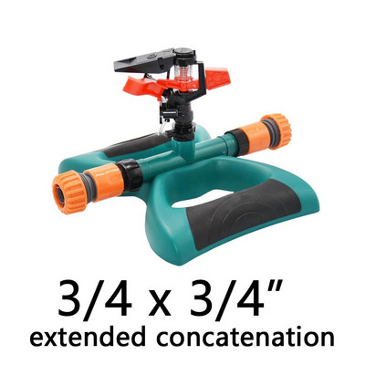 Ρυθμιζόμενος ψεκαστήρας γκαζόν κήπου με υποστήριξη ακροφυσίων Περιστρεφόμενος ψεκαστήρας Rocker ακροφύσια άρδευσης Πότισμα 1/2" 3/4" σωλήνας 1 ΤΕΜ.