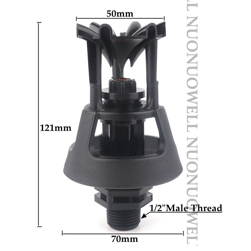 2 ~ 20 бр. Градинско напояване Колебащи се пръскачки Ферма Овощна градина Осцилираща ротационна дюза Парк тревни площи Пейзажни пръскачки