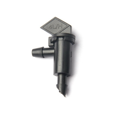 500gab 4L/H melna karoga izstarotājs mājas dārzs podos puķes, kas taupa ūdeni pilienveida apūdeņošanas karoga pilinātāji, noņemami viegli tīrāmi