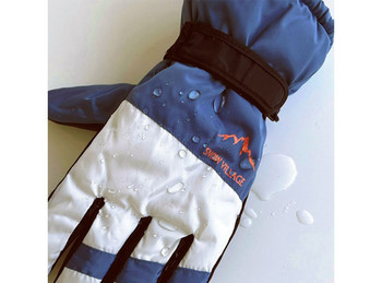 Нов модел мъжки зимни ски ръкавици с топла подплата 