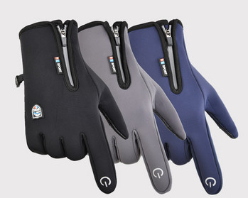 Ανδρικά χειμωνιάτικα αδιάβροχα γάντια κατάλληλα για ποδηλασία και αθλήματα