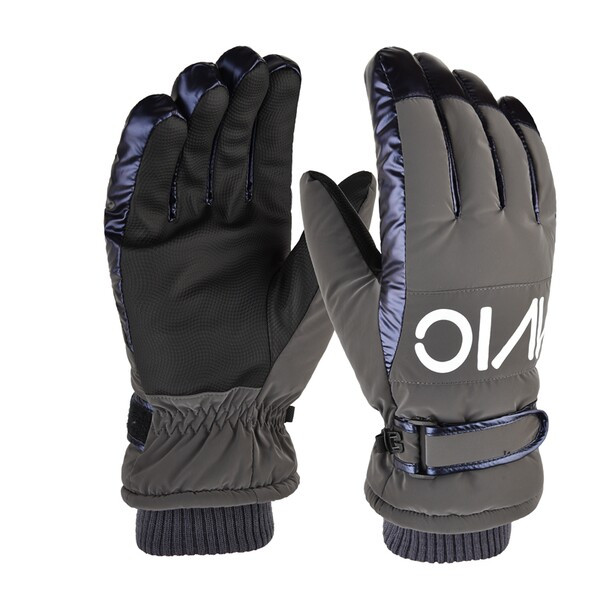 Мъжки зимни водоустойчиви ръкавици с надпис