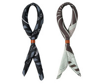 Мъжки шал от два цвята