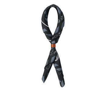 Мъжки шал от два цвята