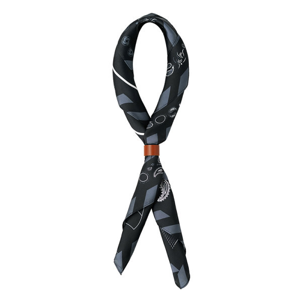 Мъжки шал от два цвята